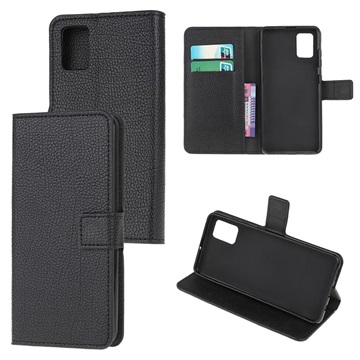 Samsung Galaxy A02S Case Case With Kickstand Feature - černá