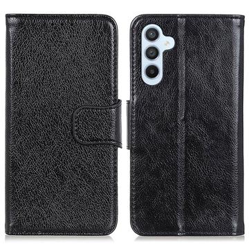 Samsung Galaxy A05s Elegantní série pouzdro na peněženku - černá
