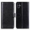 Samsung Galaxy A06 Wallet Case with Magnetic Closure - Black