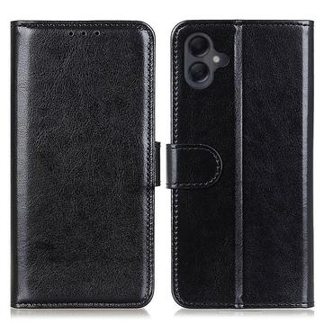 Samsung Galaxy A06 Wallet Case with Magnetic Closure - Black