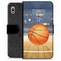 Prémiové peněženkové pouzdro Samsung Galaxie A10 - Basketball