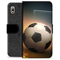 Prémiové peněženkové pouzdro Samsung Galaxie A10 - Fotbal