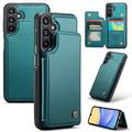 Samsung Galaxy A15 Caseme C22 Case RFID Card Wallet - Green