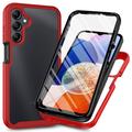 Samsung Galaxy A16 360 Protection Series Case - Red / Clear