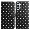 Samsung Galaxy A17, Galaxy A26 Polka Dot Pattern Wallet Case