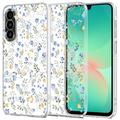 Pouzdro TPU Samsung Galaxy A17 Tech-Protect FlexAir+ - Jarní květiny