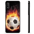 Ochranný kryt Samsung Galaxie A20e - Fotbalový plamen