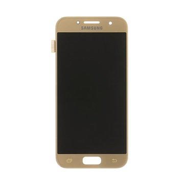 Samsung Galaxy A3 (2017) LCD displej - zlato