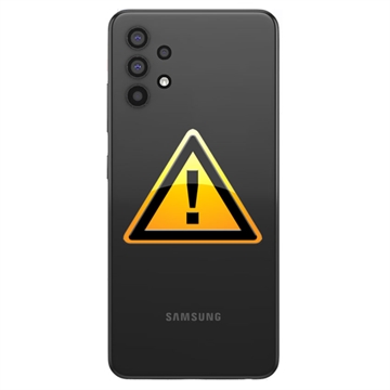 Samsung Galaxy A32 4G Oprava krytu baterie - Černá