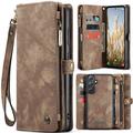 Samsung Galaxy A36 Caseme 008 2-in-1 Multifunctional Wallet Case - Brown