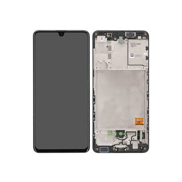 Samsung Galaxy A41 Front Cover & LCD Display GH82-22860A - Černá