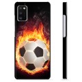 Ochranný kryt Samsung Galaxie A41 - Fotbalový plamen
