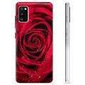 Pouzdro TPU Samsung Galaxie A41 - Růže