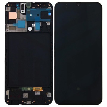 Samsung Galaxy A50 LCD displej GH82-19204A - černá