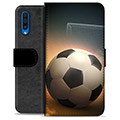 Prémiové peněženkové pouzdro Samsung Galaxie A50 - Fotbal