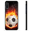 Ochranný kryt Samsung Galaxie A50 - Fotbalový plamen