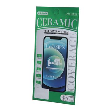 Samsung Galaxy A51/A51 5G Keramické Tvrzené Sklo na Ochranu Obrazovky - Černá Hrana
