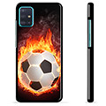 Ochranný kryt Samsung Galaxie A51 - Fotbalový plamen