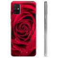 Pouzdro TPU Samsung Galaxie A51 - Růže