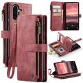 Samsung Galaxy A56 Caseme C30 Multifunctional Wallet Case - Red