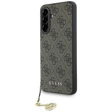 Samsung Galaxy A56 Guess 4G Charms Collection Hybridní Pouzdro - Hnědý