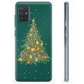 Pouzdro TPU Samsung Galaxie A71 - Vánoční strom