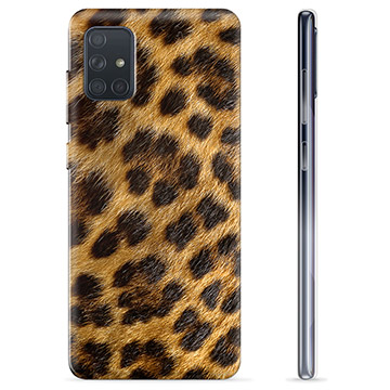 Pouzdro TPU Samsung Galaxie A71 - Leopard