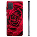 Pouzdro TPU Samsung Galaxie A71 - Růže