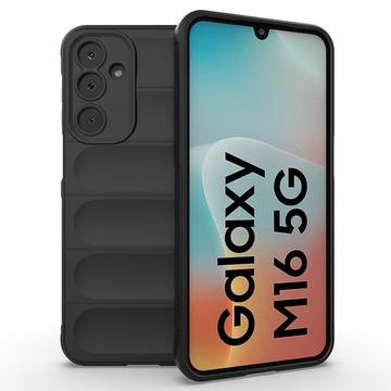 Rugged Samsung Galaxy M16/F16 TPU Pouzdro - Černé