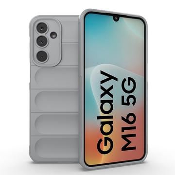 Rugged Samsung Galaxy M16/F16 TPU Pouzdro - Světle šedá