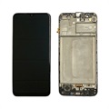 Samsung Galaxy M31 Front Cover & LCD Display GH82-22905A - Černá