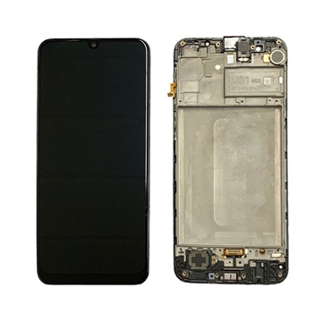 Samsung Galaxy M31 Front Cover & LCD Display GH82-22905A - Černá