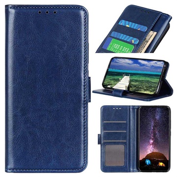 Samsung Galaxy M52 5g peněženka s magnetickým uzavřením - modrá