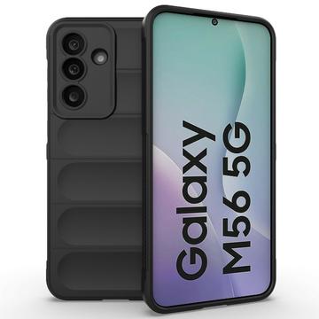 Rugged Samsung Galaxy M56 TPU Pouzdro - Černé