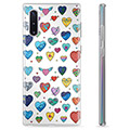 Pouzdro TPU Samsung Galaxie Note10 - Hearts