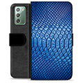 Prémiové peněženkové pouzdro Samsung Galaxie Note20 - Kůže