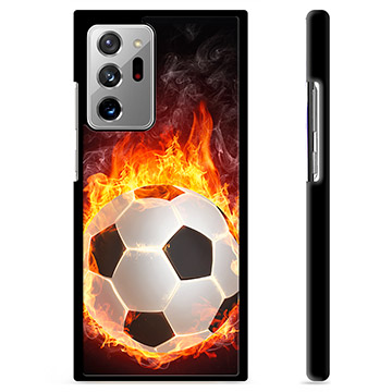 Ochranný kryt Samsung Galaxie Note20 Ultra - Fotbalový plamen