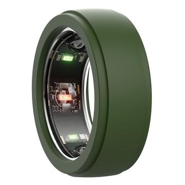 Samsung Galaxy Ring Anti-Scratch Silicone Case - Size: 10/11/12/13 - Blackish Green