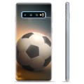 Pouzdro TPU Samsung Galaxie S10+ - Fotbal