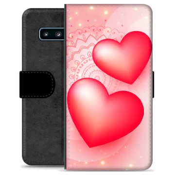 Prémiové peněženkové pouzdro Samsung Galaxie S10+ - Milovat