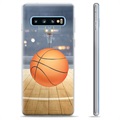 Pouzdro TPU Samsung Galaxie S10+ - Basketball