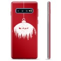 Pouzdro TPU Samsung Galaxie S10+ - Vánoční ples