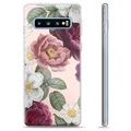 Pouzdro TPU Samsung Galaxie S10+ - Romantické květiny