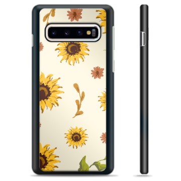Ochranný kryt Samsung Galaxie S10 - Slunečnice