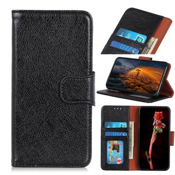 Samsung Galaxy S20 FE 5G/S20 FE 2022 Elegantní série pouzdro na peněženku - černá