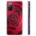 Pouzdro TPU Samsung Galaxie S20 FE - Růže