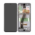 Samsung Galaxy S20 Front Cover & LCD Display GH82-22131A - šedá