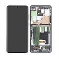 Samsung Galaxy S20 Ultra 5G Front Cover & LCD Display GH82-22271A - Černá