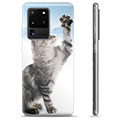 Pouzdro TPU Samsung Galaxie S20 Ultra - Kočka