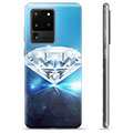 Pouzdro TPU Samsung Galaxie S20 Ultra - Diamant